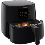 Friteuse philips airfryer xl essential connected hd9280 - 1. 2 kg - technologie rapid air - noir et argent ...