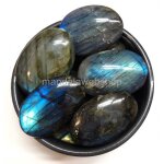 Galets labradorite pierres 5 � 6 cm