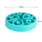 Gamelle alimentation lente pour chien fun feeder bol alimentation anti glouton pour chien - bleu my12134 ...