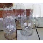 Glenfiddich 5 verres sur pied rares - the glenfiddich single malt club - hauteur 12cm