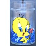 Gobelet titi looney tunes, dessin animé, gros minet, verre, figurine Gobelet titi looney tunes, dessin animé, gros minet, verre, figurine