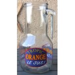 Grand pichet 26, 5cm tropic orange le jus, carafe, bar, objet publicitaire, pub