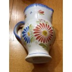 Grand pichet en fa�ence h. b henriot quimper - estampill� et sign� (mip) - 1, 25litre ou 1 25cl env. ...
