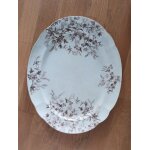 Grand plat ovale en faience