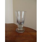 Grand verre a caf� de bistrot mazagran 19�me si�cle