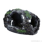 Grotte de décoration d'aquarium pour cadeau d'ornement de réservoir de poissons baril de style vintage ... Grotte de décoration d'aquarium pour cadeau d'ornement de réservoir de poissons baril de style vintage ...