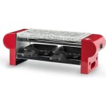 H. koenig rp2 - raclette / pierre � griller - 400 watt - rouge