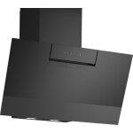 Hotte bosch dwk87fn65 - s�rie 4 - murale - 431 m� / h - 56 db - 3 vitesses + 1 intensif - noir