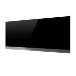Hotte dcorative elica aplomb bl / a / 90 - verre noir