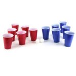 Jeu a boire biere pong gobelets reutilisables