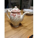 Jolie cafetire / thire vintage rose et blanche