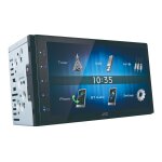 Jvc kw - m24bt - rcepteur numrique - affichage - 6. 8  - cran tactile - unit intgre au tableau ...