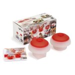 Kit 2 ovo cuit - oeuf rond & carré lékué Kit 2 ovo cuit - oeuf rond & carré lékué