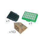 Kit sac papier + filtre - aspirateur (zr007001 rowenta) Kit sac papier + filtre - aspirateur (zr007001 rowenta)