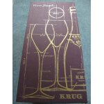 Krug coffret vide champagne joseph avec 2 verres