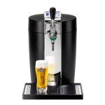 Krups beertender b95 - fontaine  bire - 5 litres - 70 watt - noir / chrome