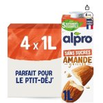 Lait amande pack de 4