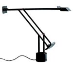 Lampe de table tizio led mtal noir - artemide