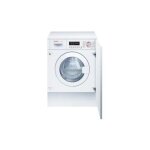 Lave - linge s�chant bosch wkd28543fr - s�rie 6 - encastrable - 7 kg - 72 db - blanc