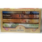 Lot de 05 variétés de parfum batonnets d&encens - ambre, cannelle, rose, miel rose, vanille Lot de 05 variétés de parfum batonnets d&encens - ambre, cannelle, rose, miel rose, vanille