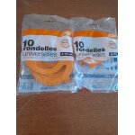 Lot 16 rondelles bocaux 100mm 3 litres Lot 16 rondelles bocaux 100mm 3 litres