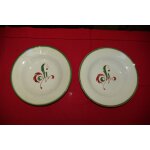 Lot de 2 assiettes creuse publicit� casino mod�le et marque d�pos� digoin