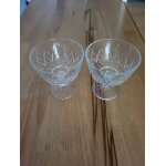 Lot 2 coupes a champagne