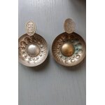Lot 2 coupelles goteur de vin en mtal argent : mcon 1978 et pa bourgogne. 7cm diamtre