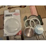 Lot de 2 filtres &joints bialetti moka & dama