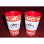 Lot de 2 gobelets  coca - cola  40 cl