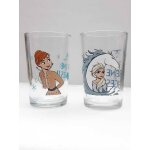 Lot de 2 verres a moutarde eau jamais la reine des neiges 2 anna et elsa