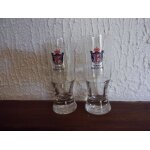 Lot de 2 verres publicitaires vodka eristoff tbe