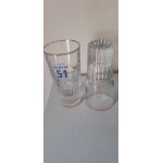 Lot de 2verres pastis