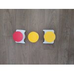Lot de 3 patères murales, porte - serviettes, porte - crochets pour chambres d'enfants Lot de 3 patères murales, porte - serviettes, porte - crochets pour chambres d'enfants
