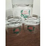 Lot 3 verres   canada dry  ( rares ) annes 80 -