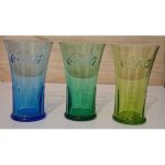 Lot de 3 verres coca cola