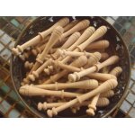 Lot de 38 fuseaux lg 10, 8 cms Lot de 38 fuseaux lg 10, 8 cms