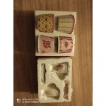 Lot de 4 coupe a glace avec petit service a caf