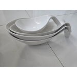 #lot de 4 coupelles de pr�sentation blanches#