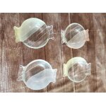 Lot de 4 petits ramequins / bols en verre Lot de 4 petits ramequins / bols en verre