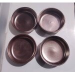 Lot 4 ramequins crème brûlée Lot 4 ramequins crème brûlée