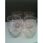 Lot de 4 verrines ou petits verres