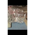 Lot de 4 verrines rondes en verre