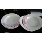 Lot 5 assiettes creuses imagina
