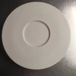 Lot de 5 assiettes rondes gastronomique