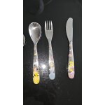 Lot de 5 couverts wmf disney enfant 1 cuill�re ourson acier inoxydable