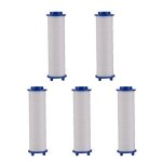 Lot de 5 filtres pour douchette savewater power venteo filtre rempla�able pour pommeau de douche syst�me ...