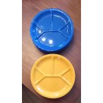 Lot de 6 assiettes a fondue