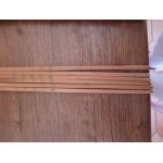 Lot de 6 baguettes chinoises en bois Lot de 6 baguettes chinoises en bois