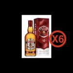 Lot de 6 chivas regal 12 ans - 40% - 70 cl